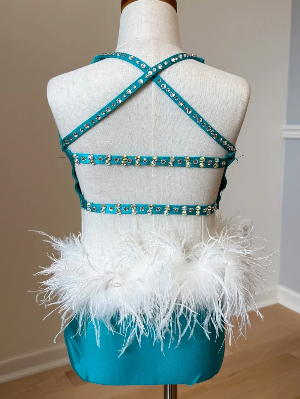 Teal and white CM